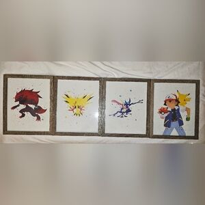 Framed Pokemon Art
